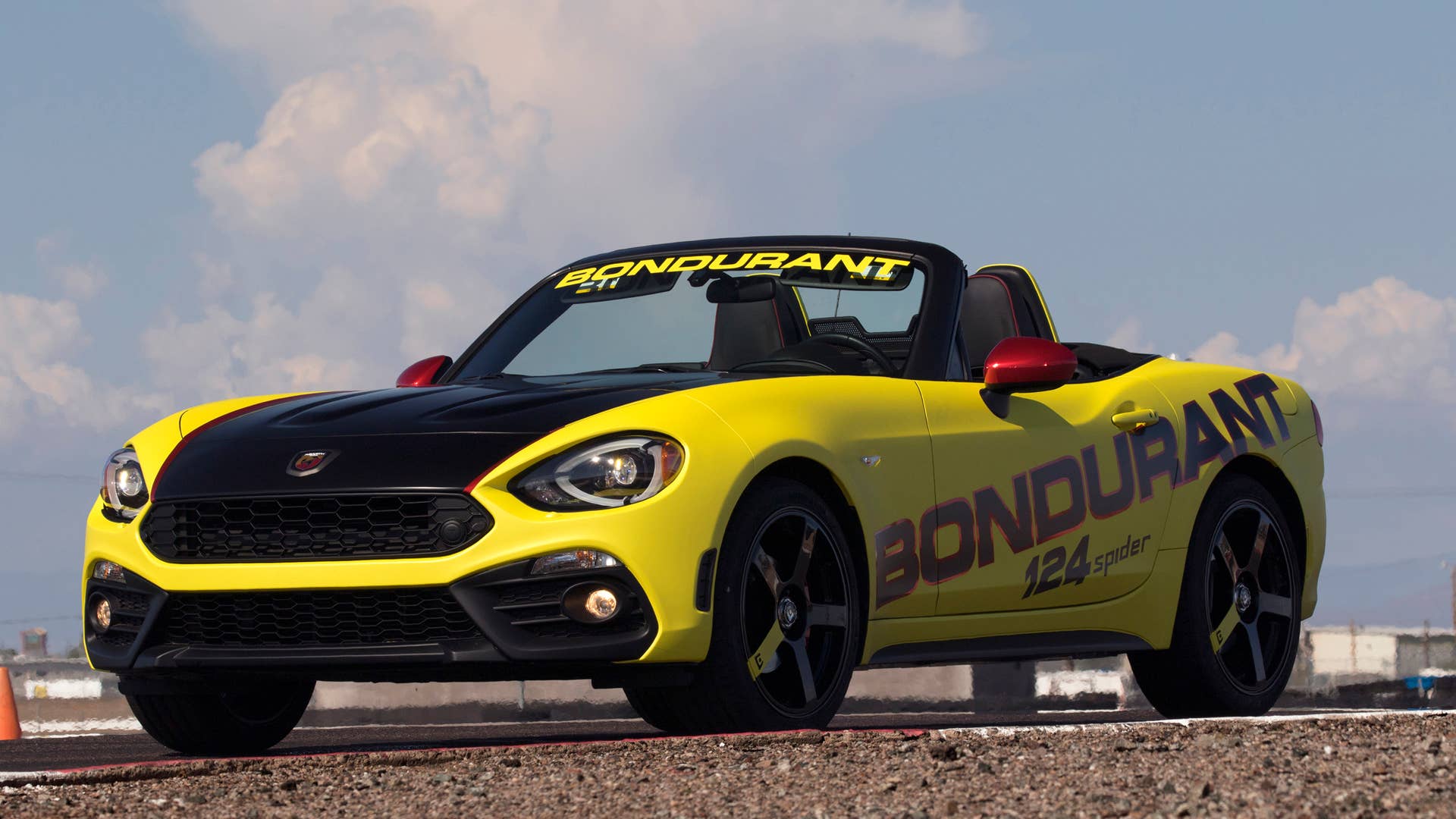 Bob Bondurant Fiat 124 Spider Abarth Front Exterior