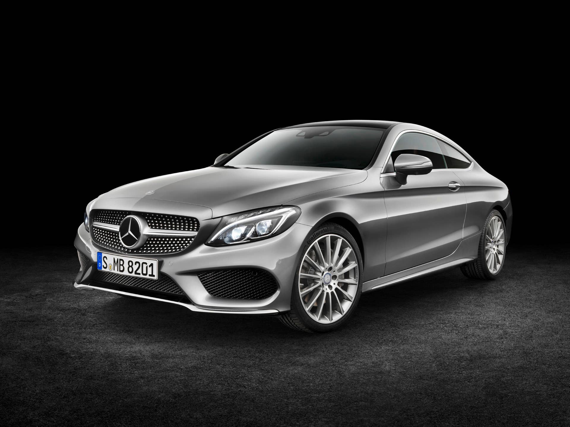 c-class coupe mercedes studio still
