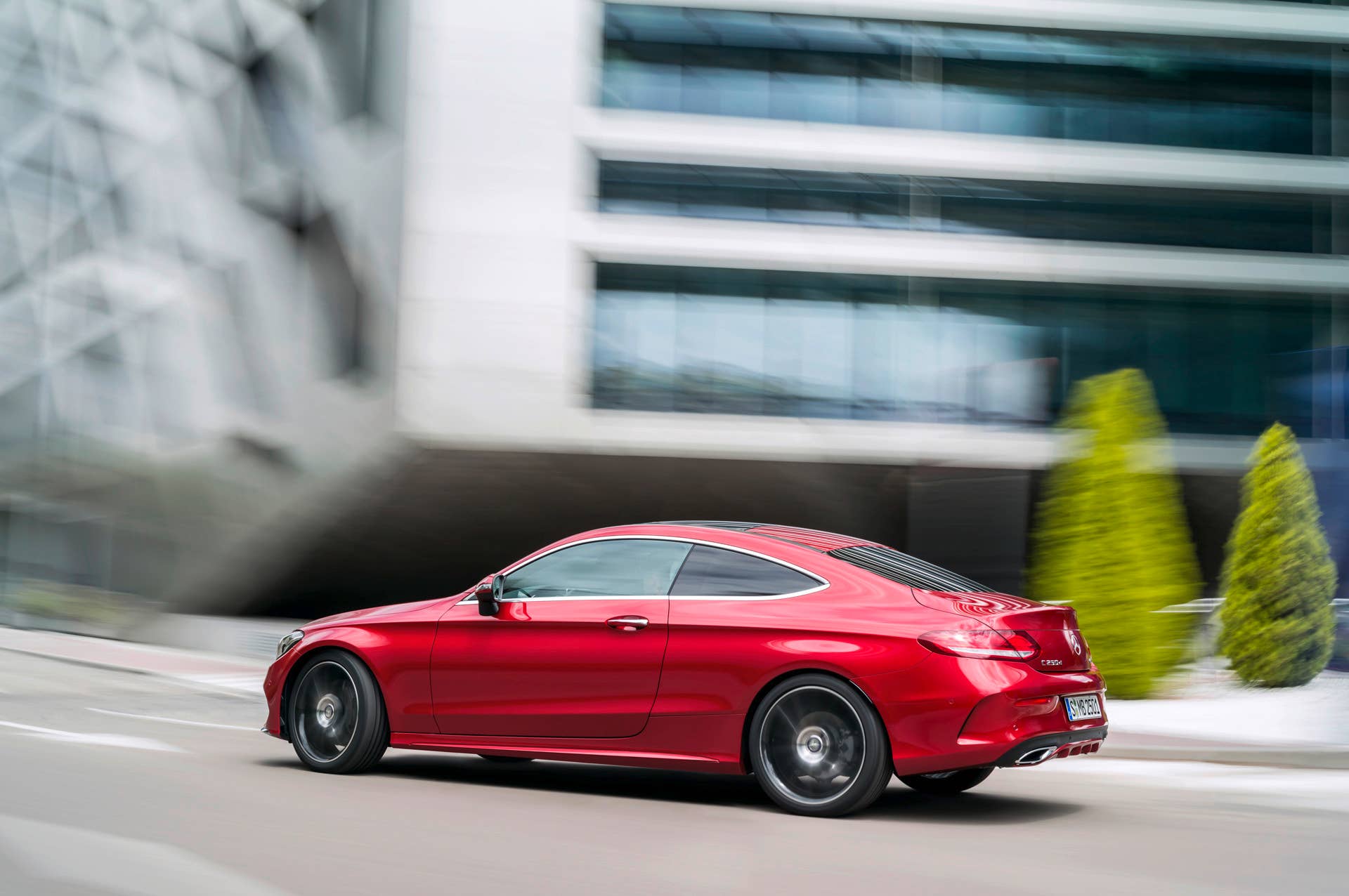 coupe profile 2017 mercedes c300 c-class