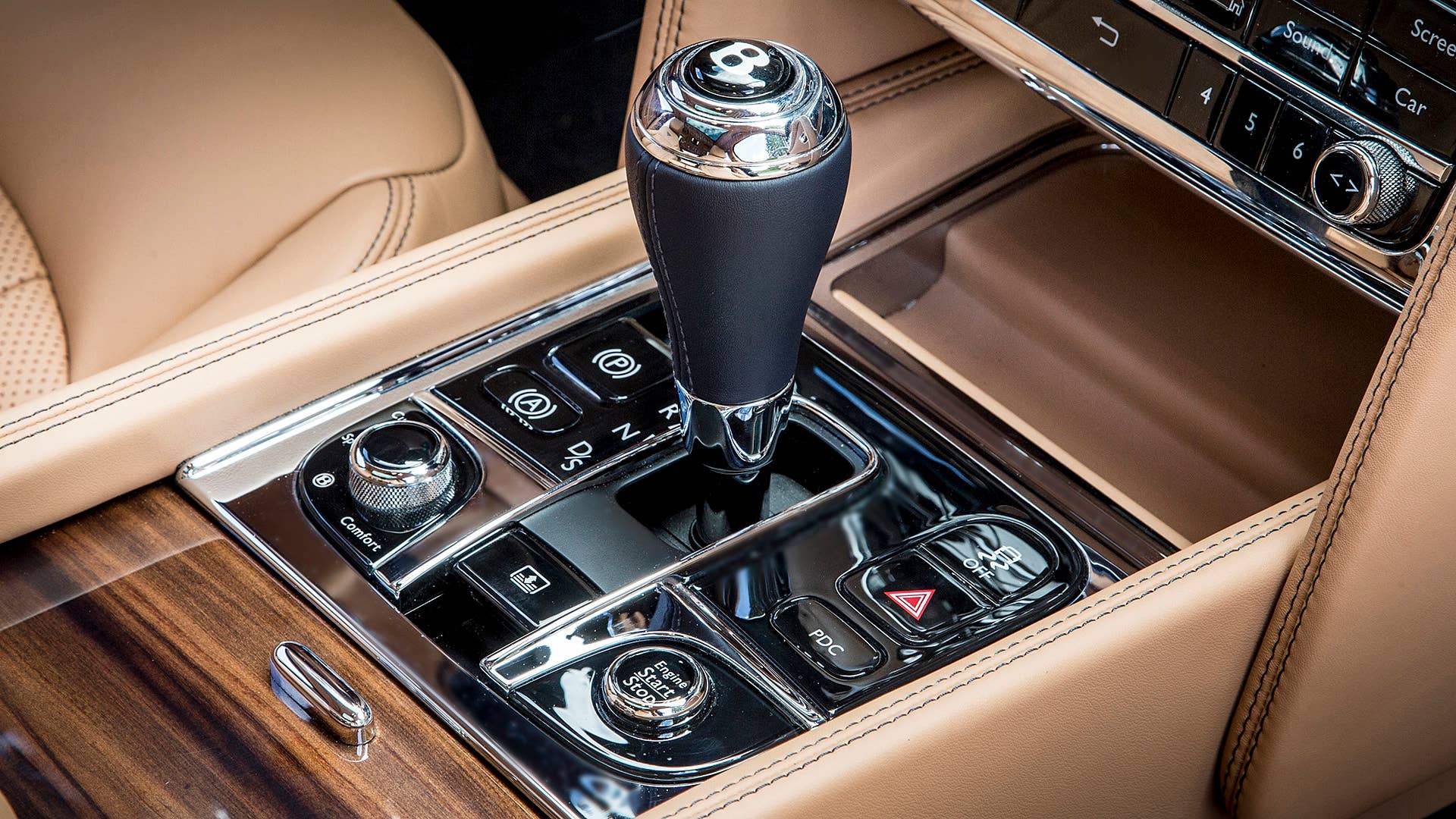 2017 Bentley Mulsanne shifter