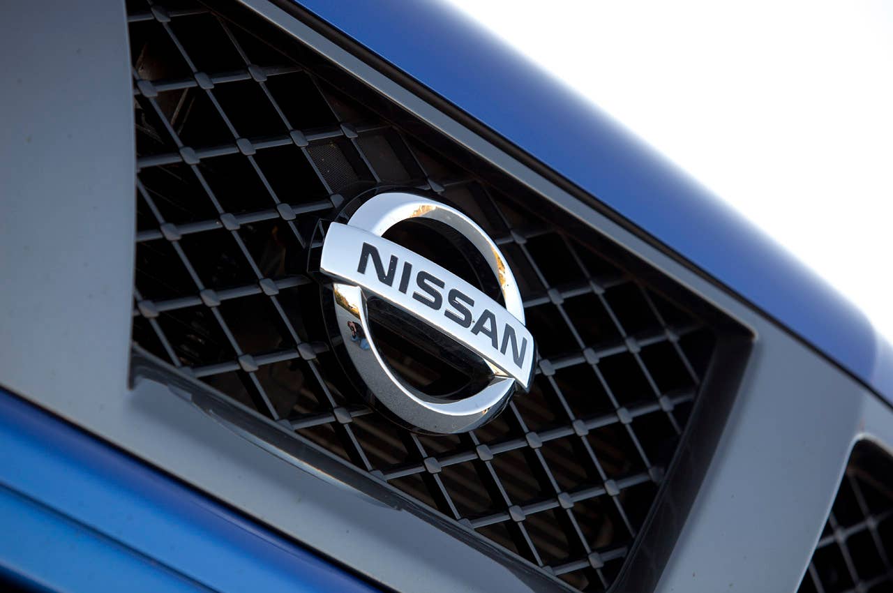 2012 Nissan Frontier Crew Cab 4x4 grille