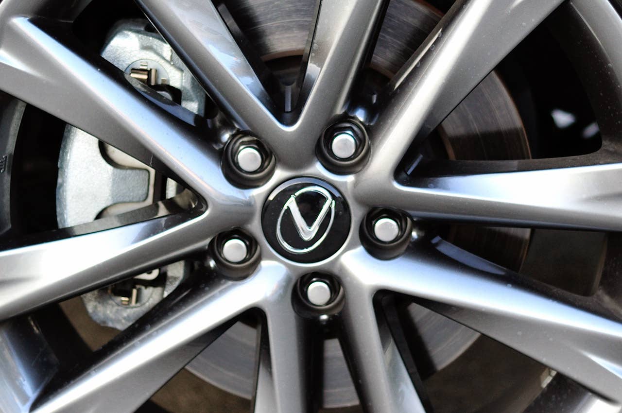 2013 Lexus RX 350 F Sport wheel detail