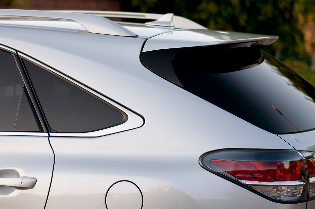 2013 Lexus RX 350 F Sport roof spoiler