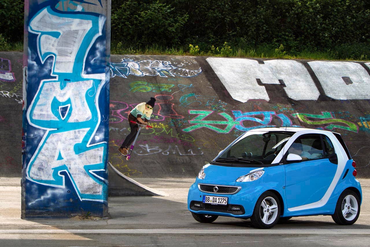 smart fortwo ice shine  2012