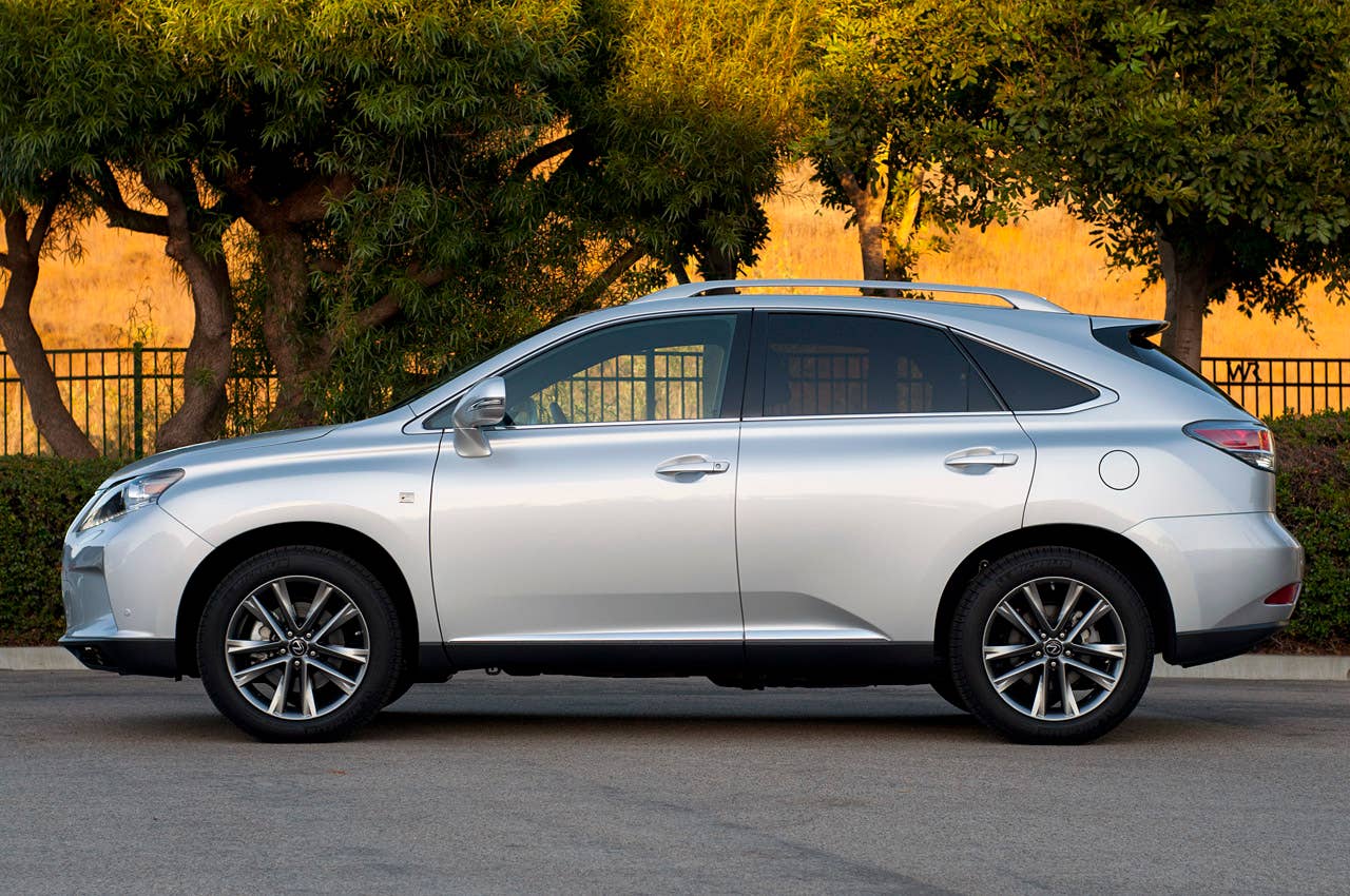 2013 Lexus RX 350 F Sport side view