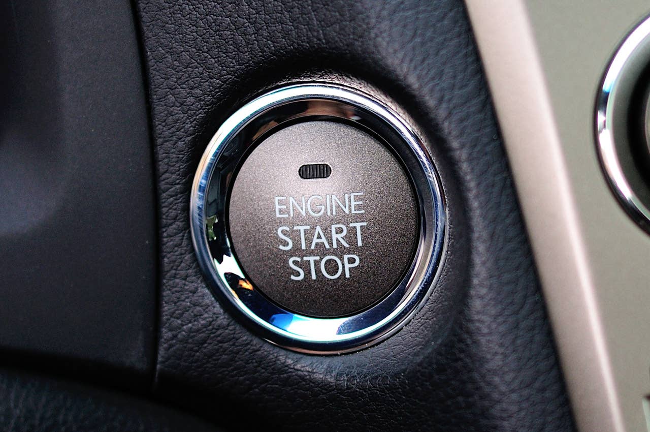 2013 Lexus RX 350 F Sport start button