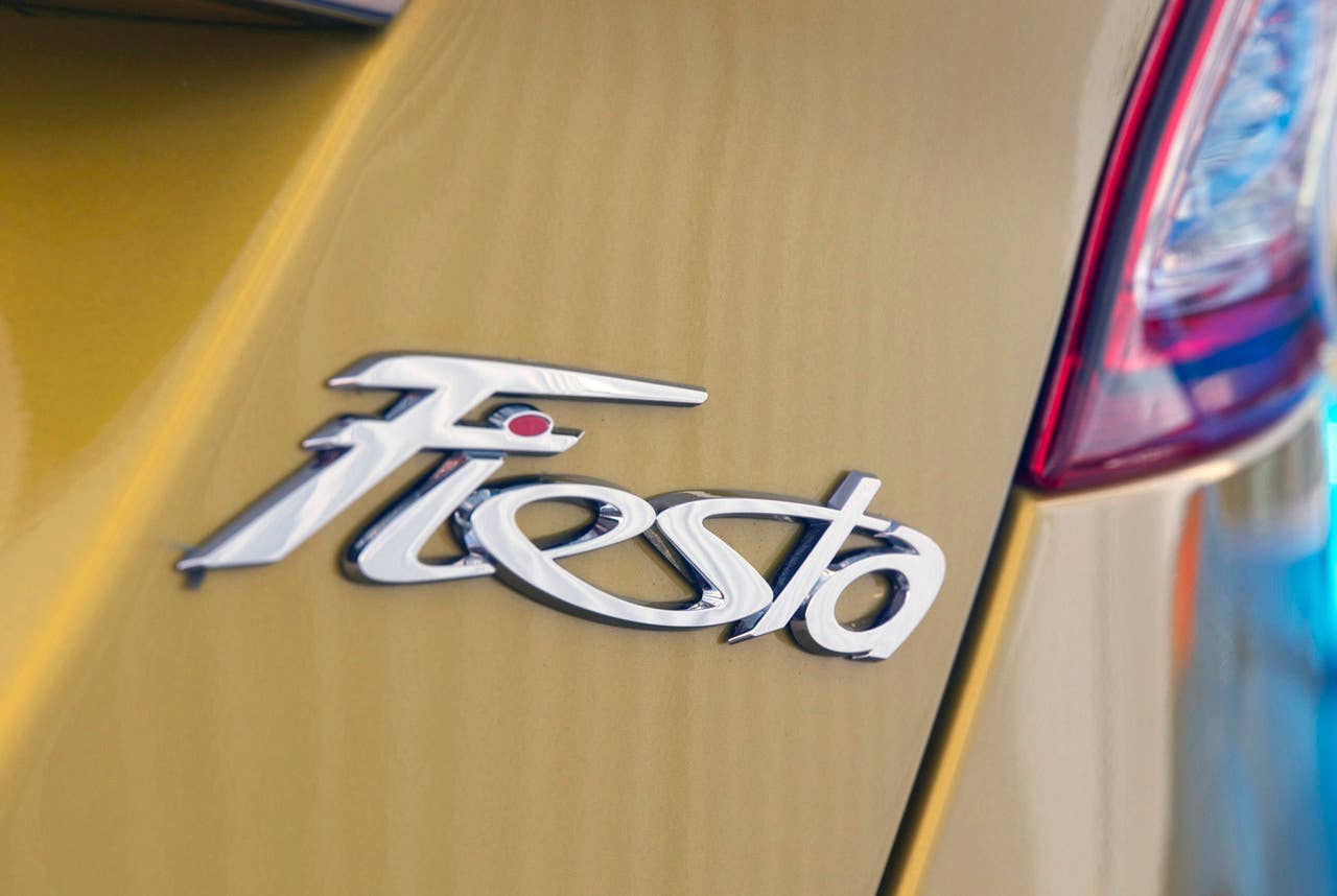 Ford Fiesta 1.0-liter Ecoboost badge