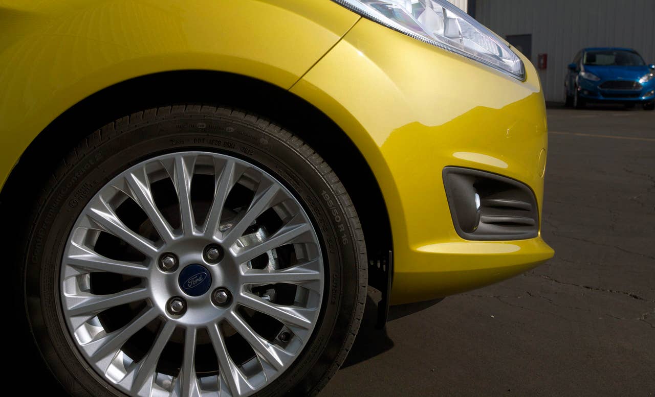 Ford Fiesta 1.0-liter Ecoboost wheel