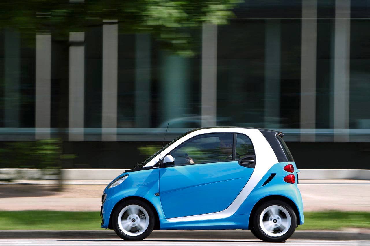 smart fortwo ice shine  2012