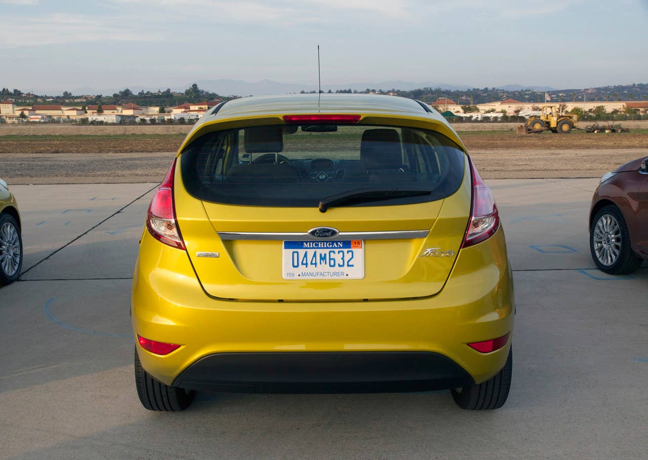 Ford Fiesta 1.0-liter Ecoboost rear