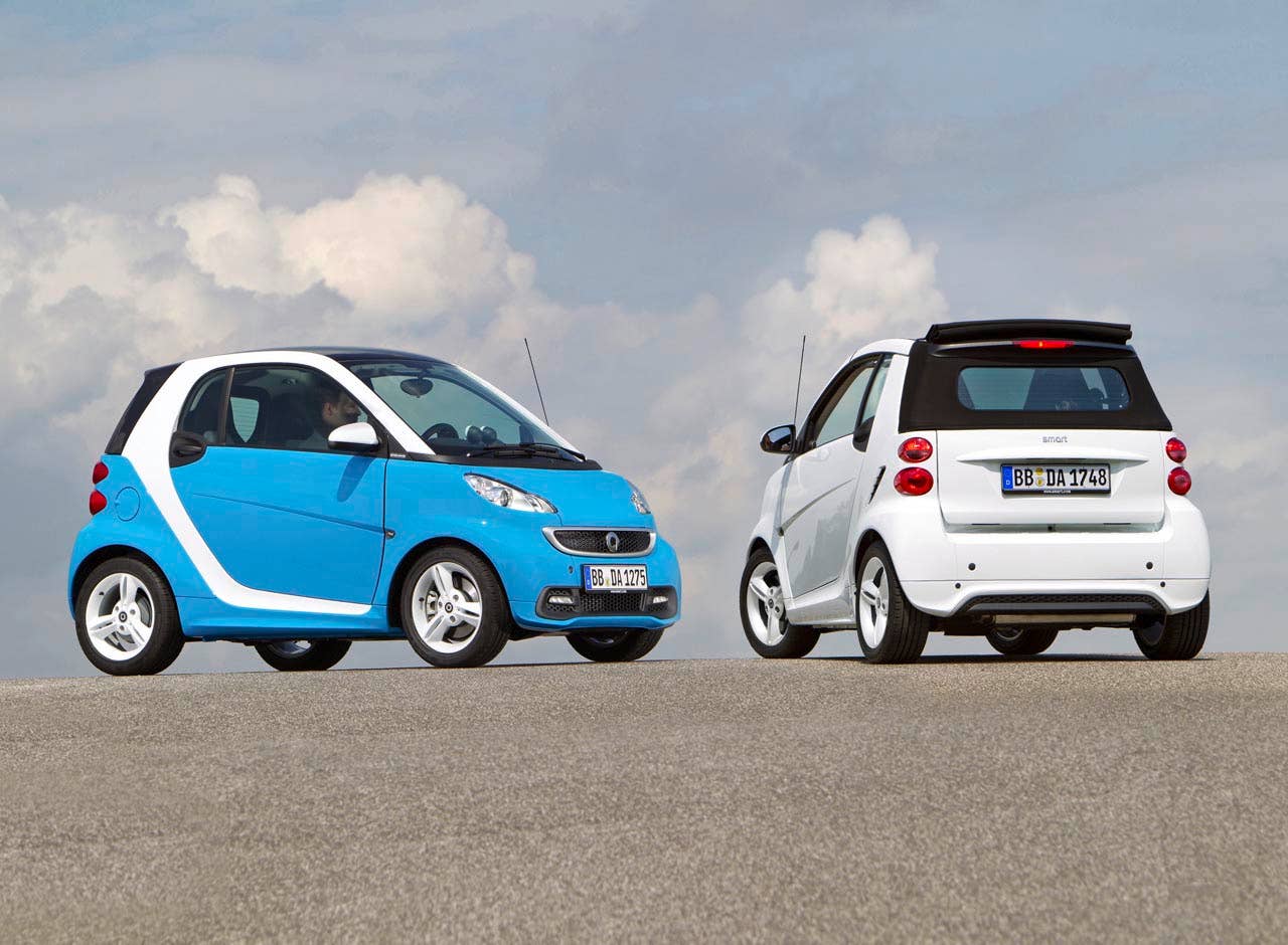 smart fortwo ice shine  2012