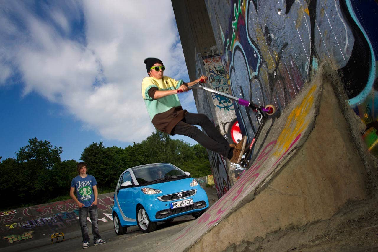 smart fortwo ice shine  2012