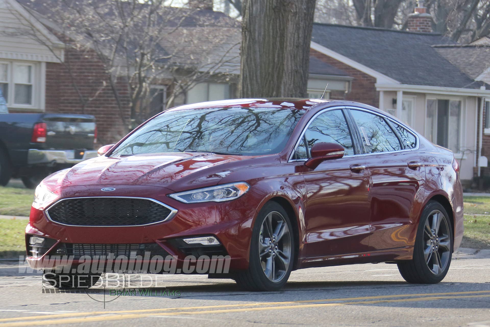 2017 Ford Fusion spy shots