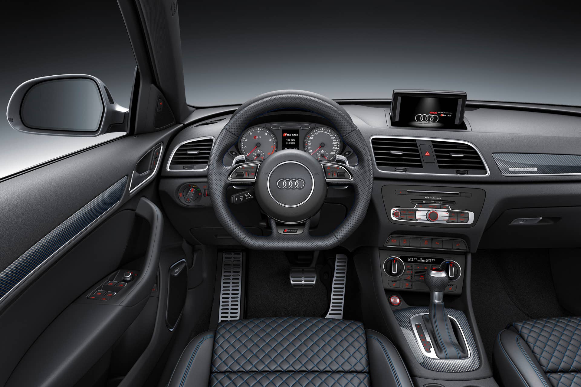 2016 Audi RS Q3 Performance dashboard