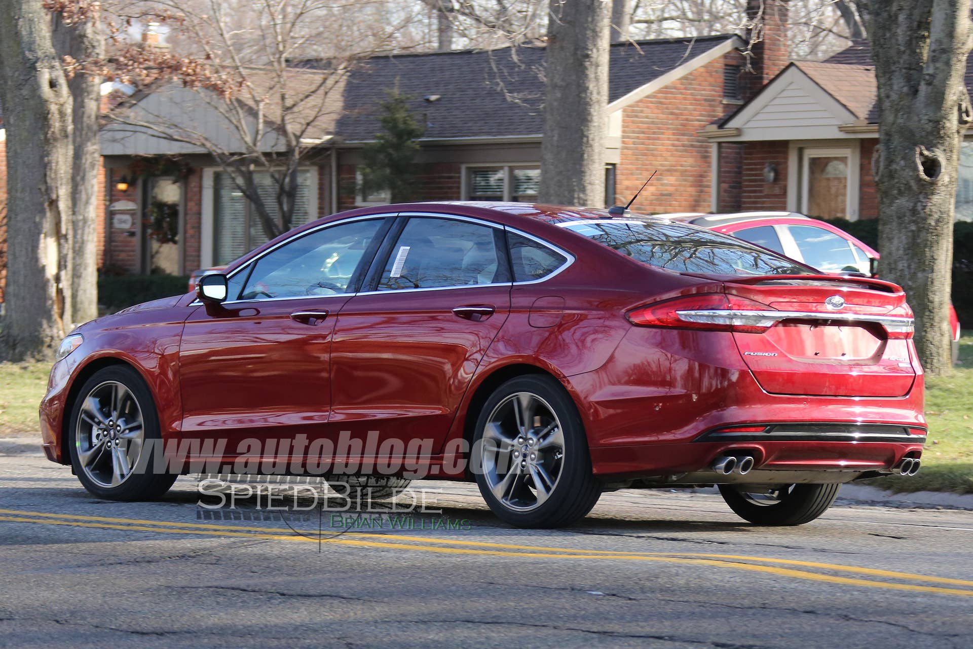 2017 Ford Fusion spy shots