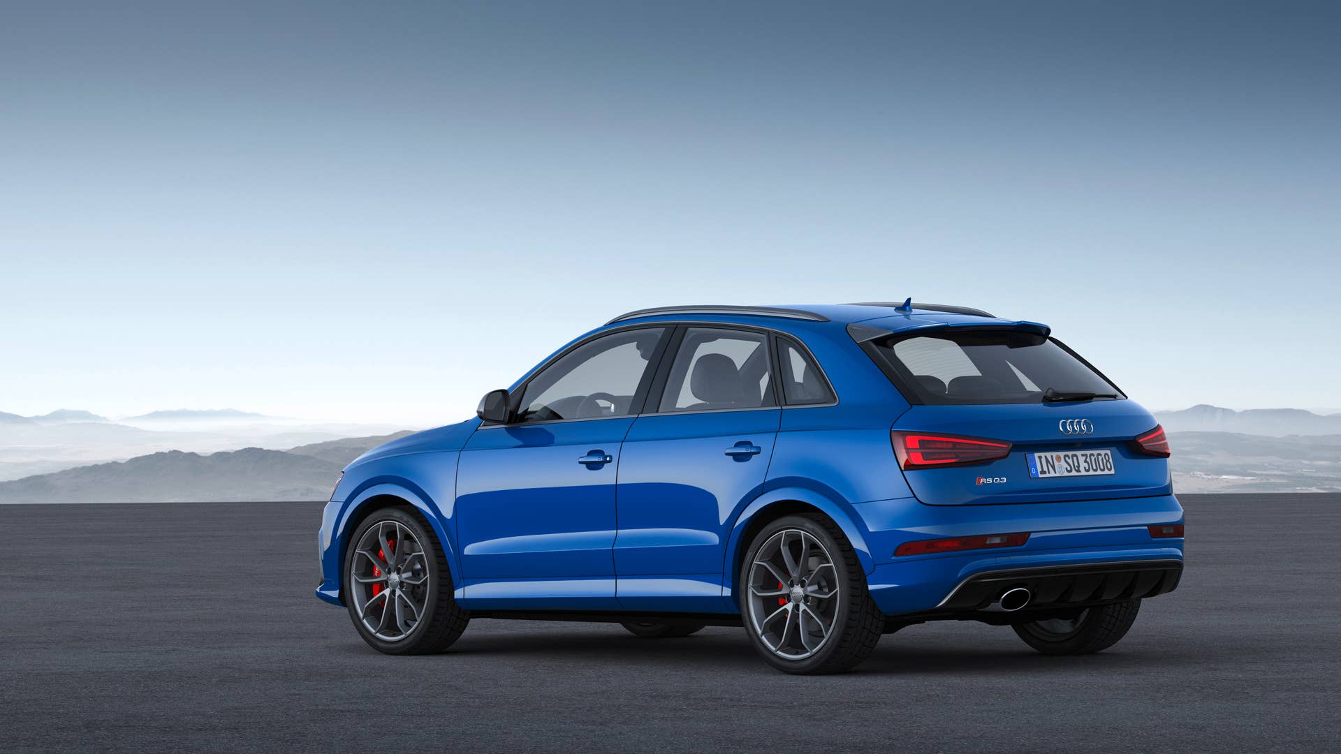2016 Audi RS Q3 Performance static rear 3/4