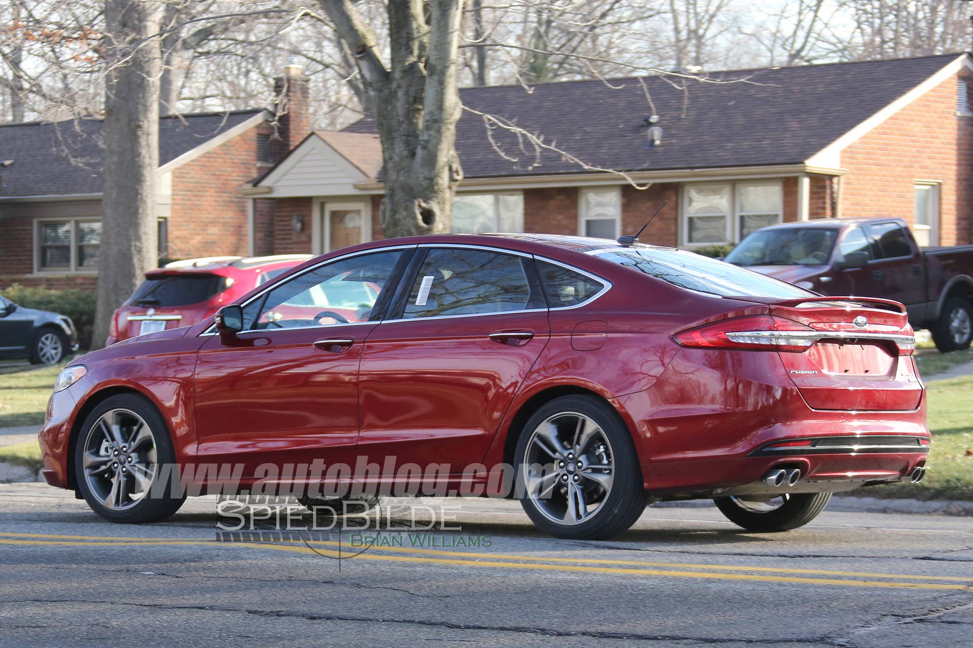 2017 Ford Fusion spy shots