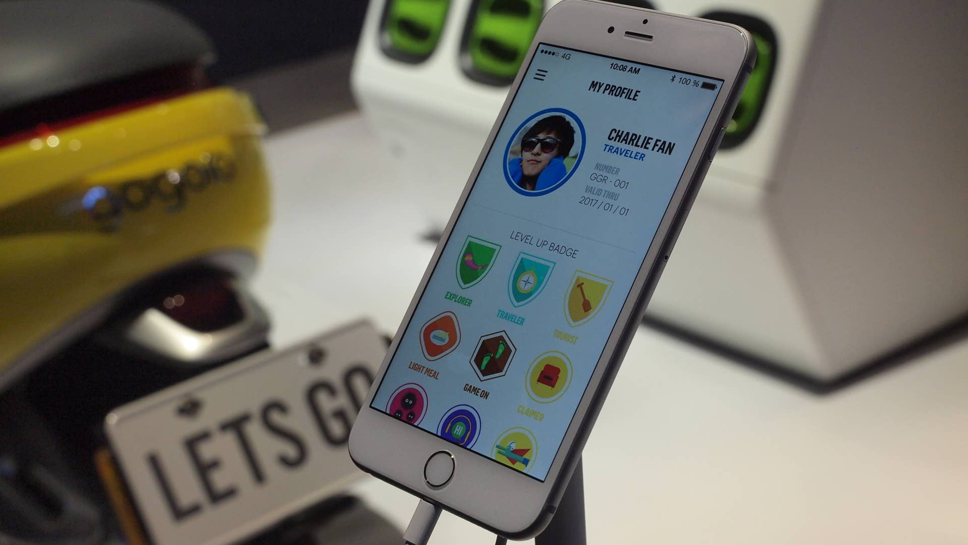 Panasonic Gogoro Electric Scooter smartphone app