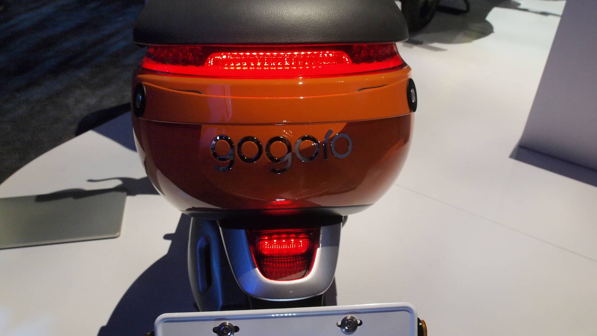 Panasonic Gogoro Electric Smartscooter rear view