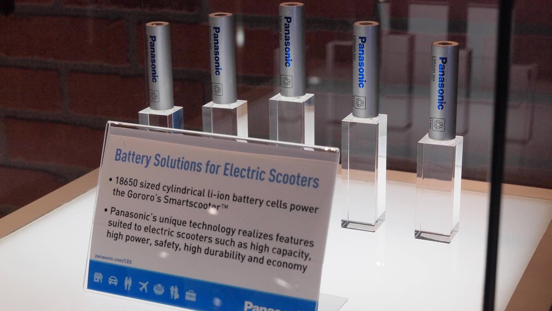 Panasonic Gogoro Electric Scooter panasonic batteries