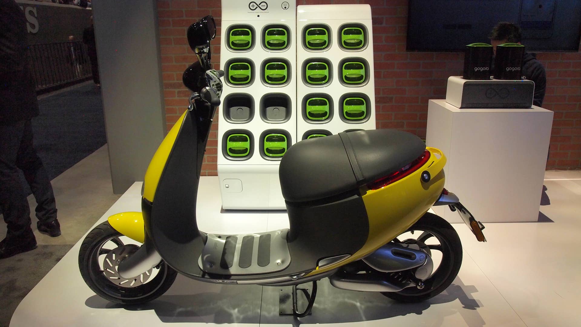 Panasonic Gogoro Electric Scooter at CES 2016.