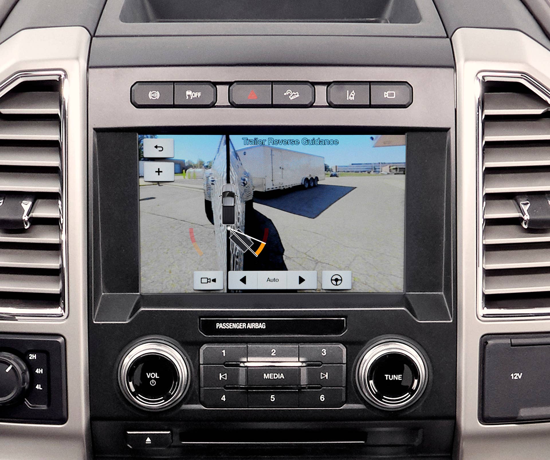 2017 ford super duty trailer reverse guidance