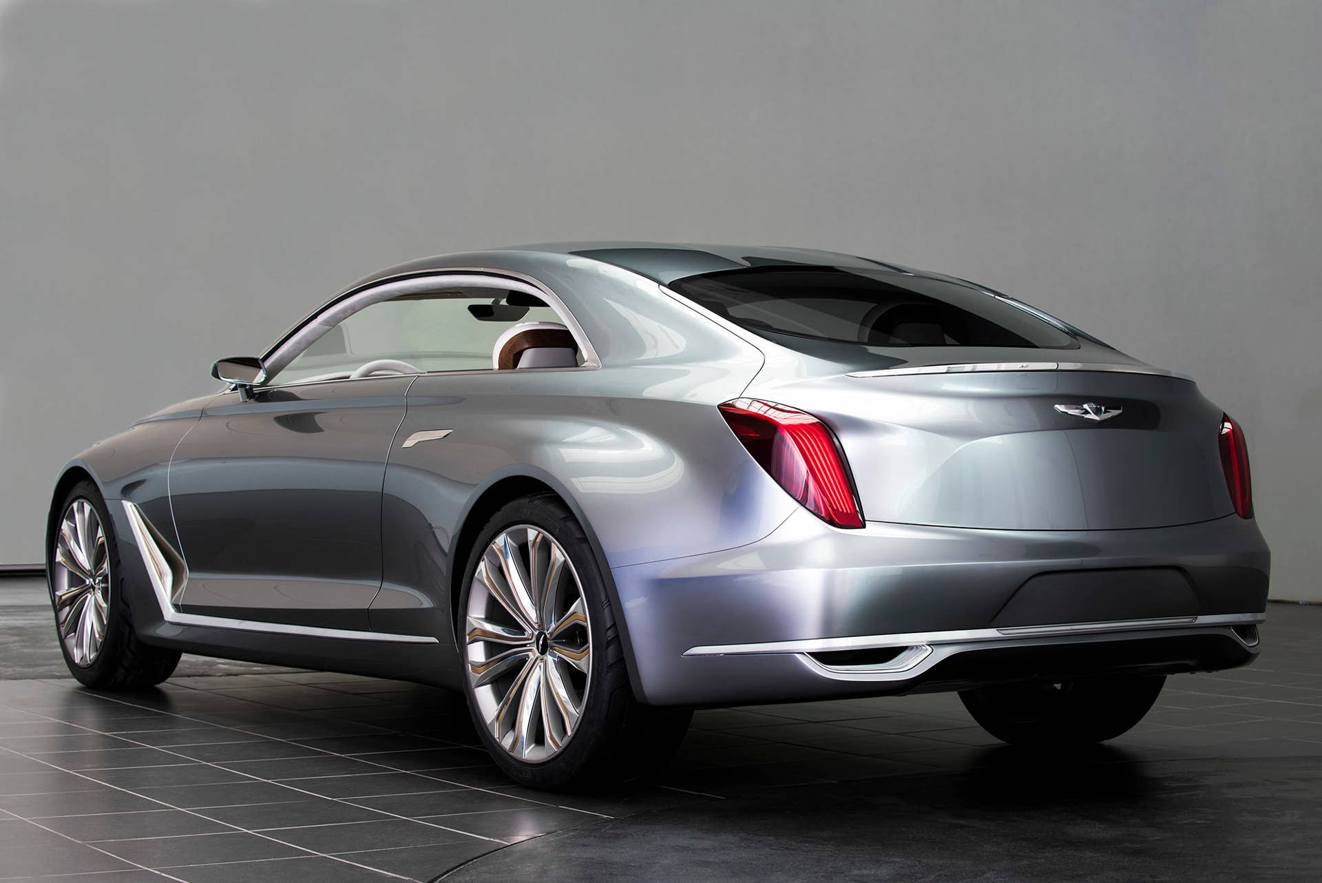 Hyundai Vision G Coupe Concept rear 3/4 tight