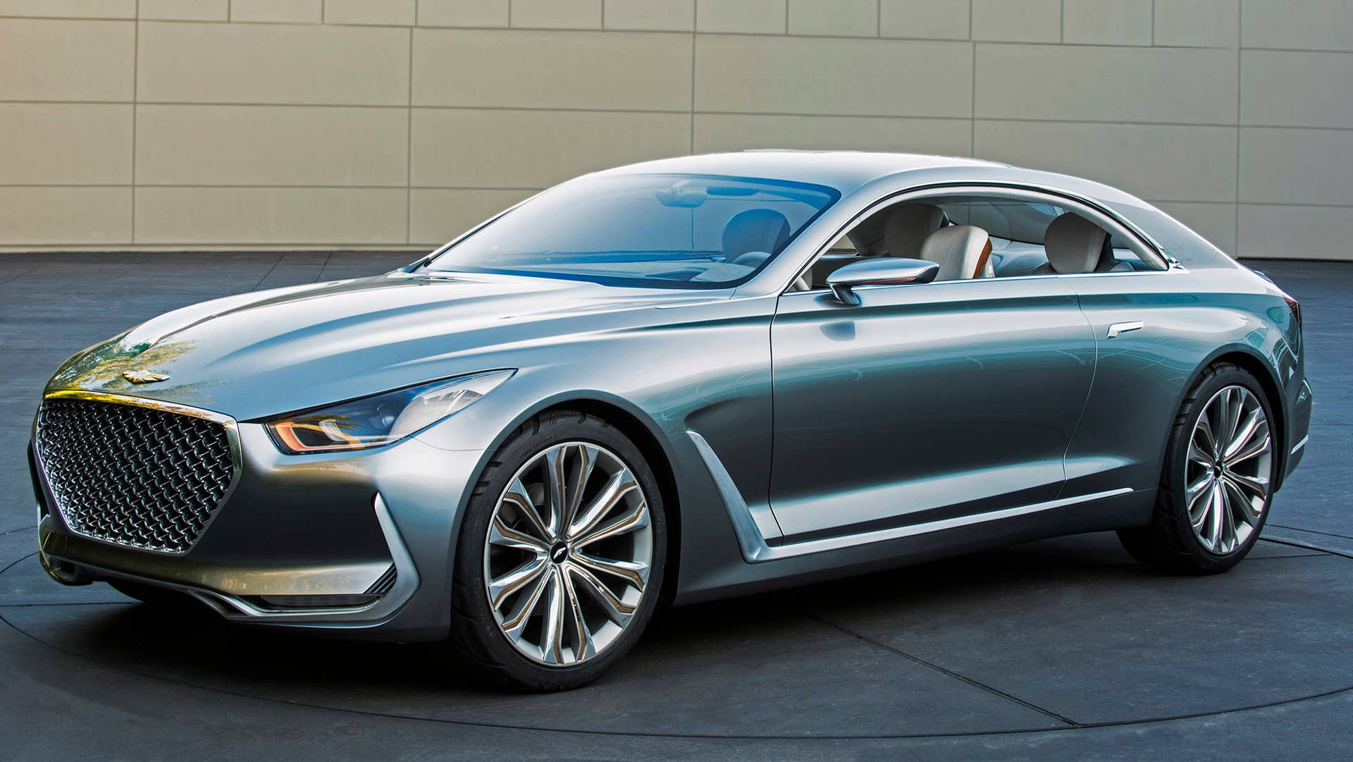Hyundai Vision G Coupe Concept front 3/4