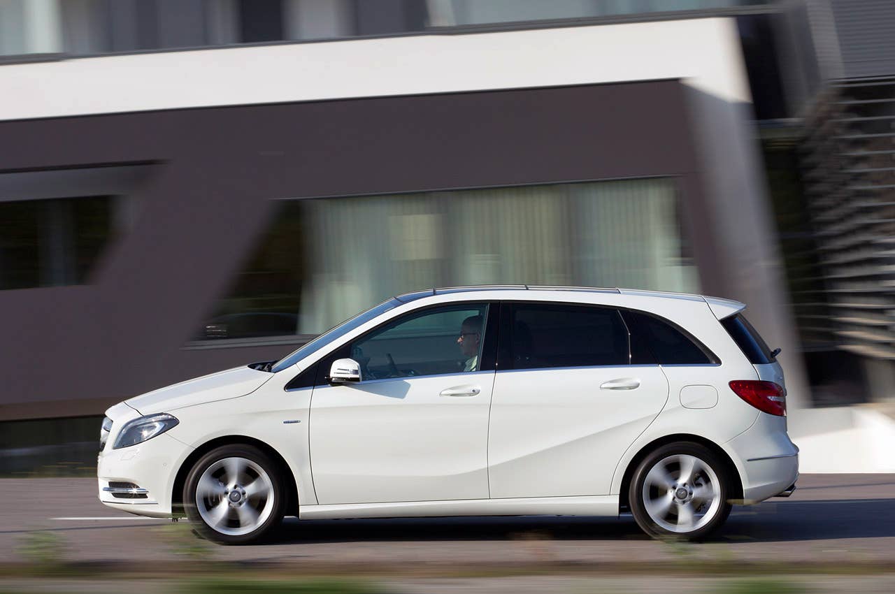 2012 Mercedes-Benz B-Class driving