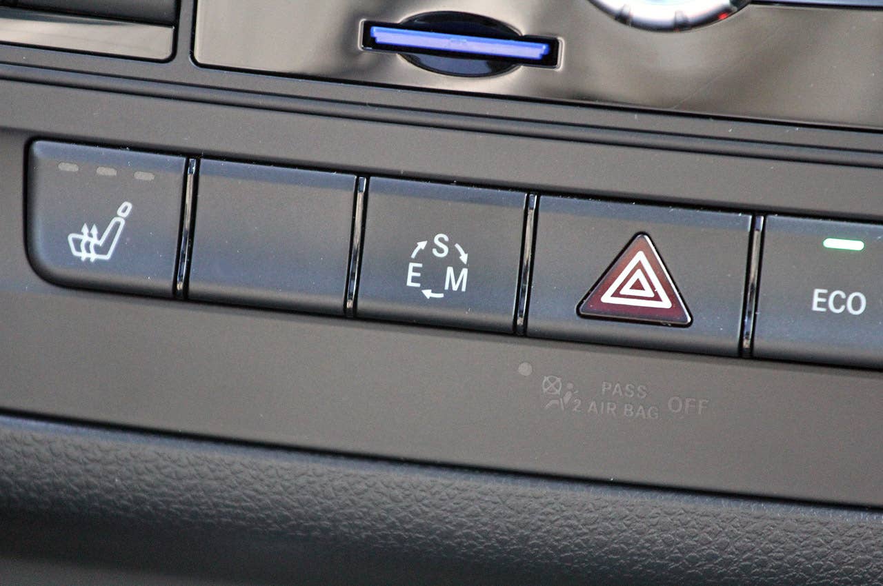 2012 Mercedes-Benz B-Class drive modes