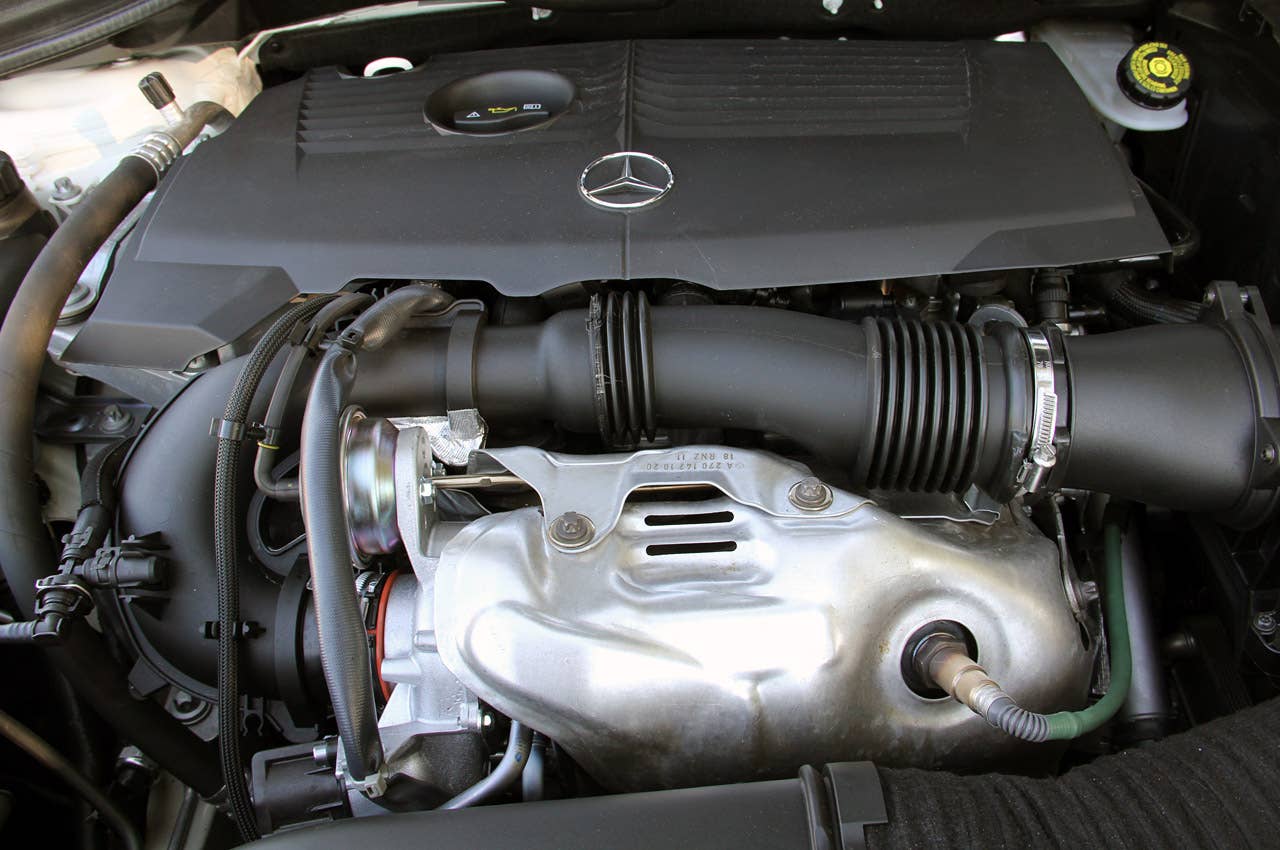 2012 Mercedes-Benz B-Class engine
