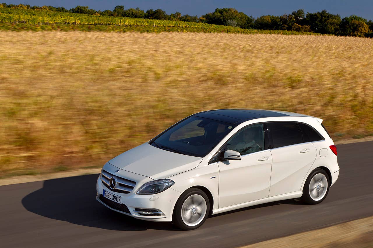 2012 Mercedes-Benz B-Class driving