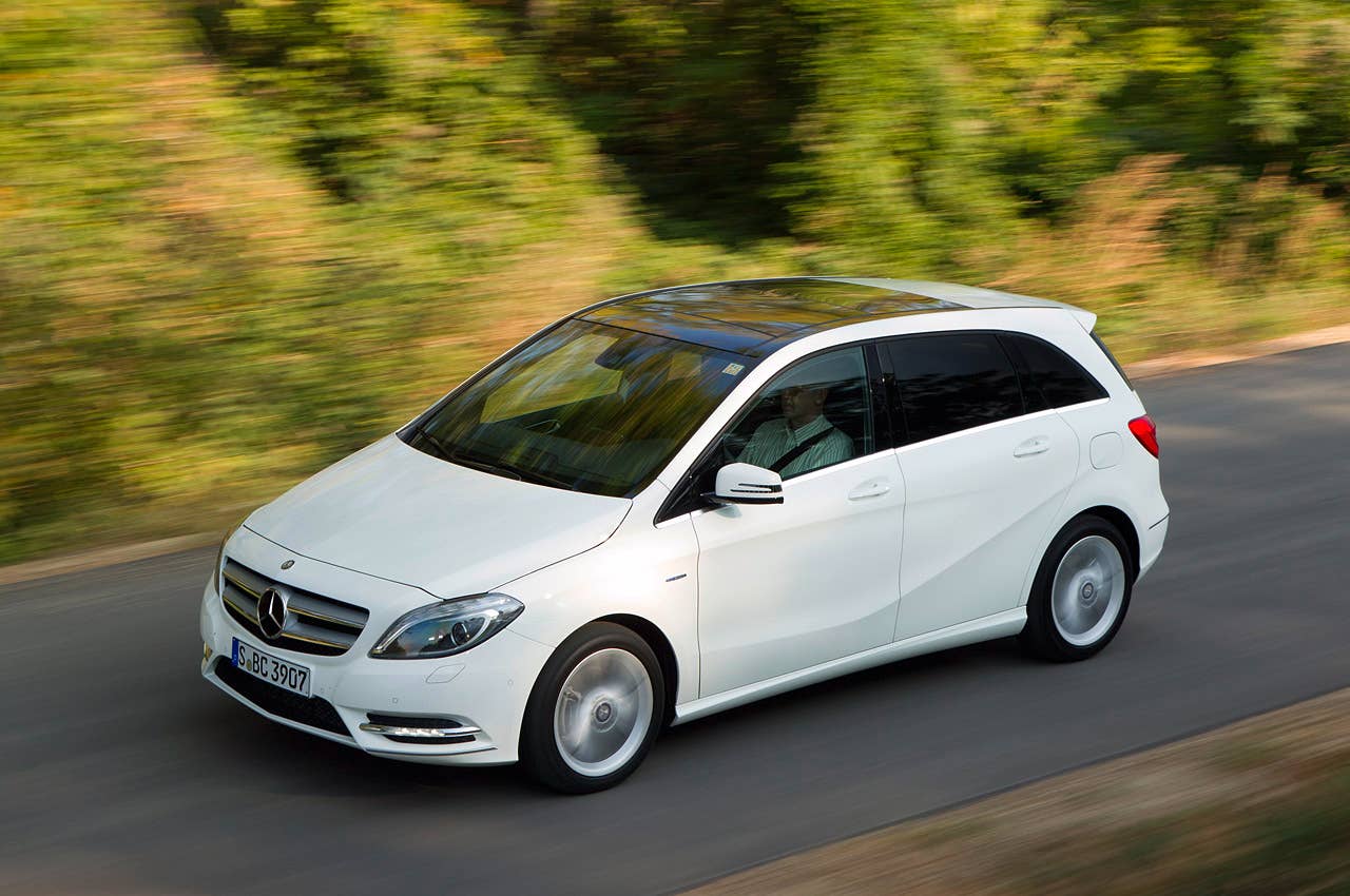 2012 Mercedes-Benz B-Class driving
