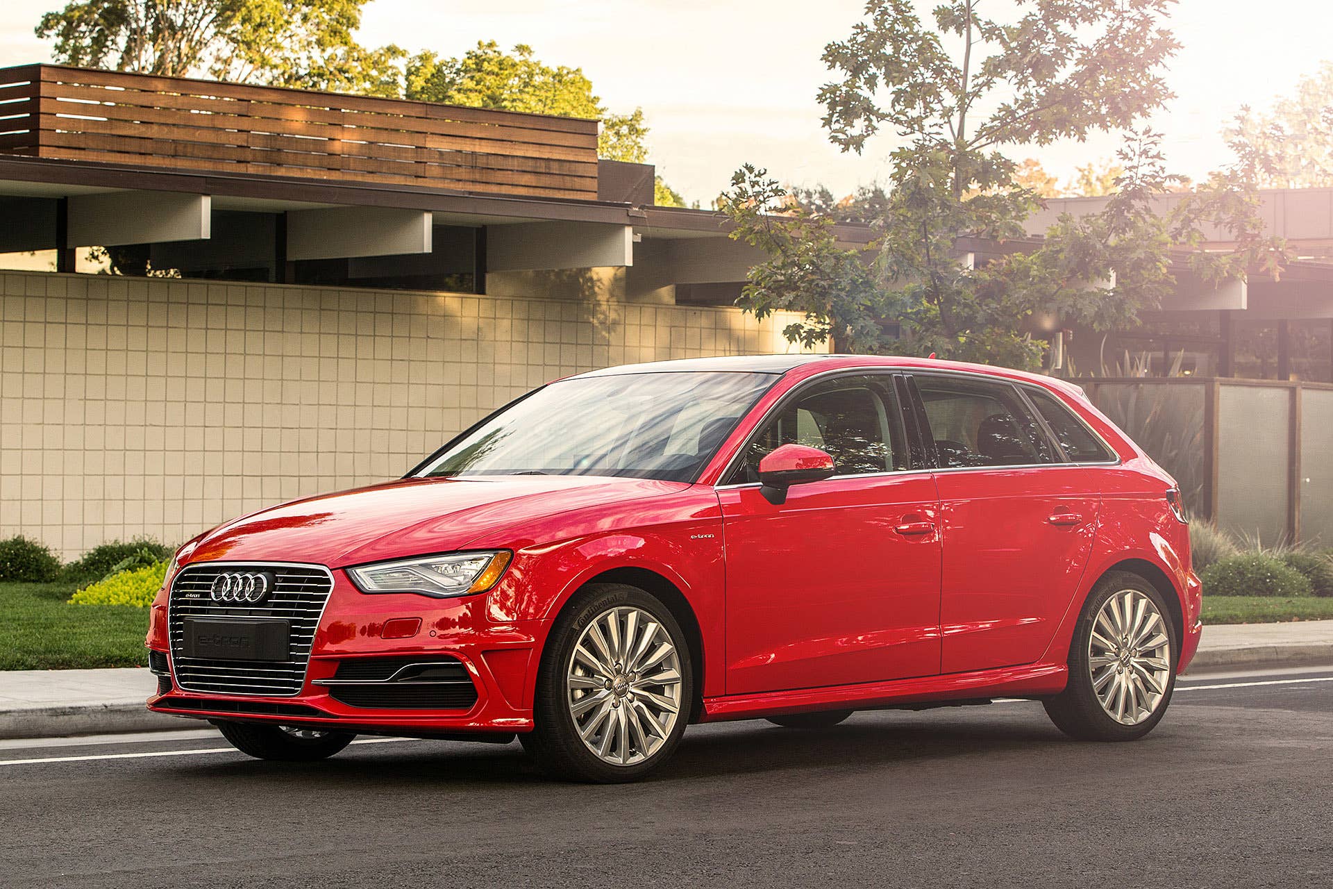 2016 Audi A3 Sportback E-Tron front 3/4 view