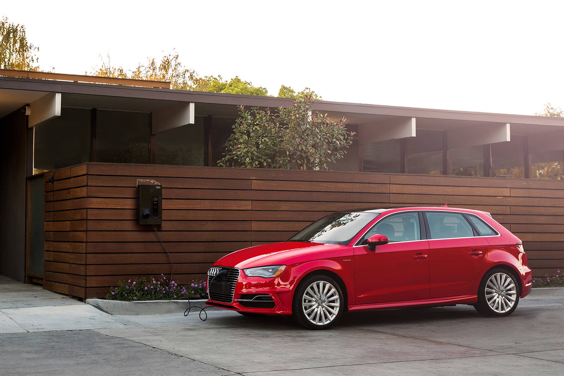 2016 Audi A3 Sportback E-Tron front 3/4 view