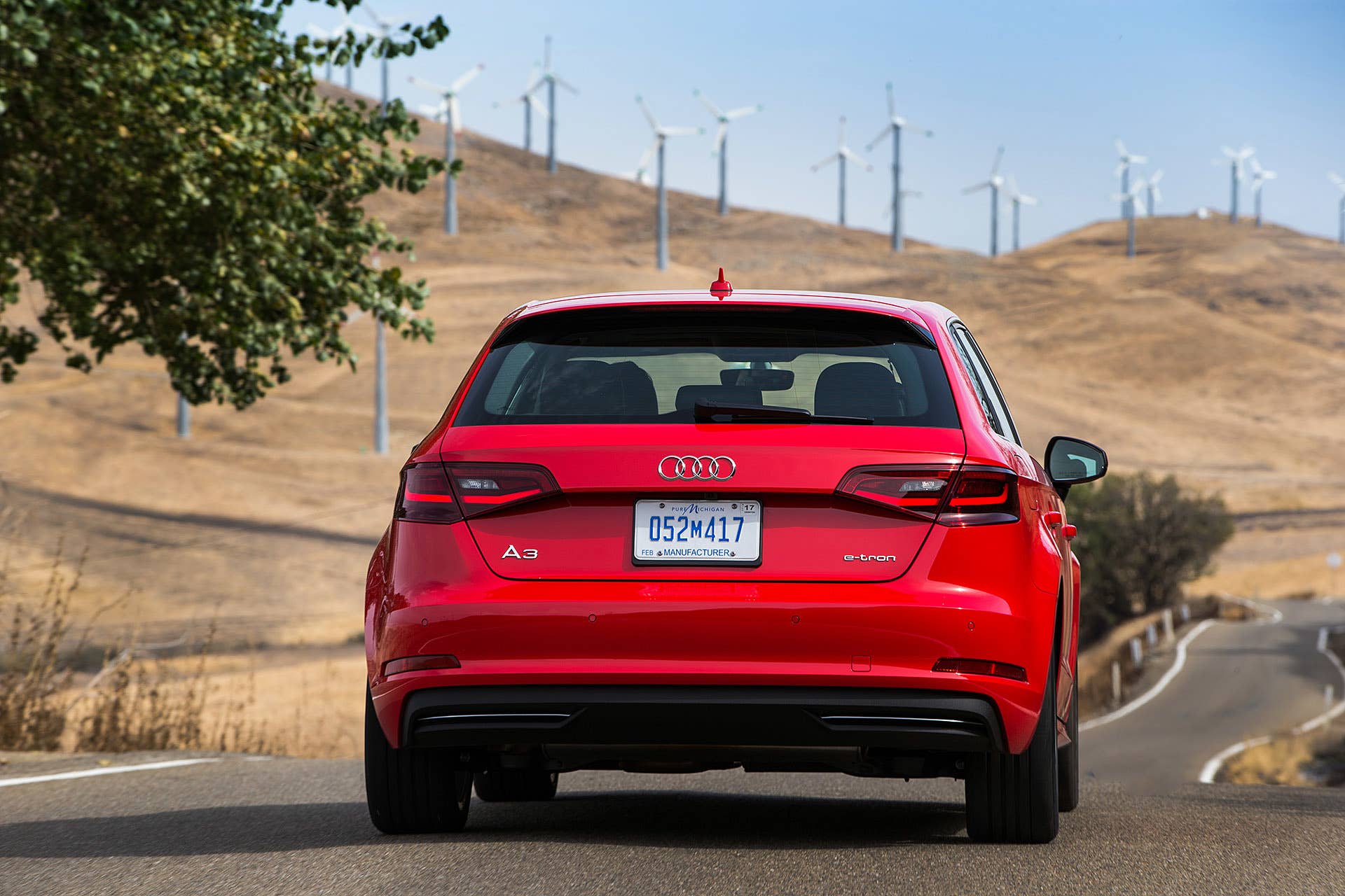 2016 Audi A3 Sportback E-Tron driving