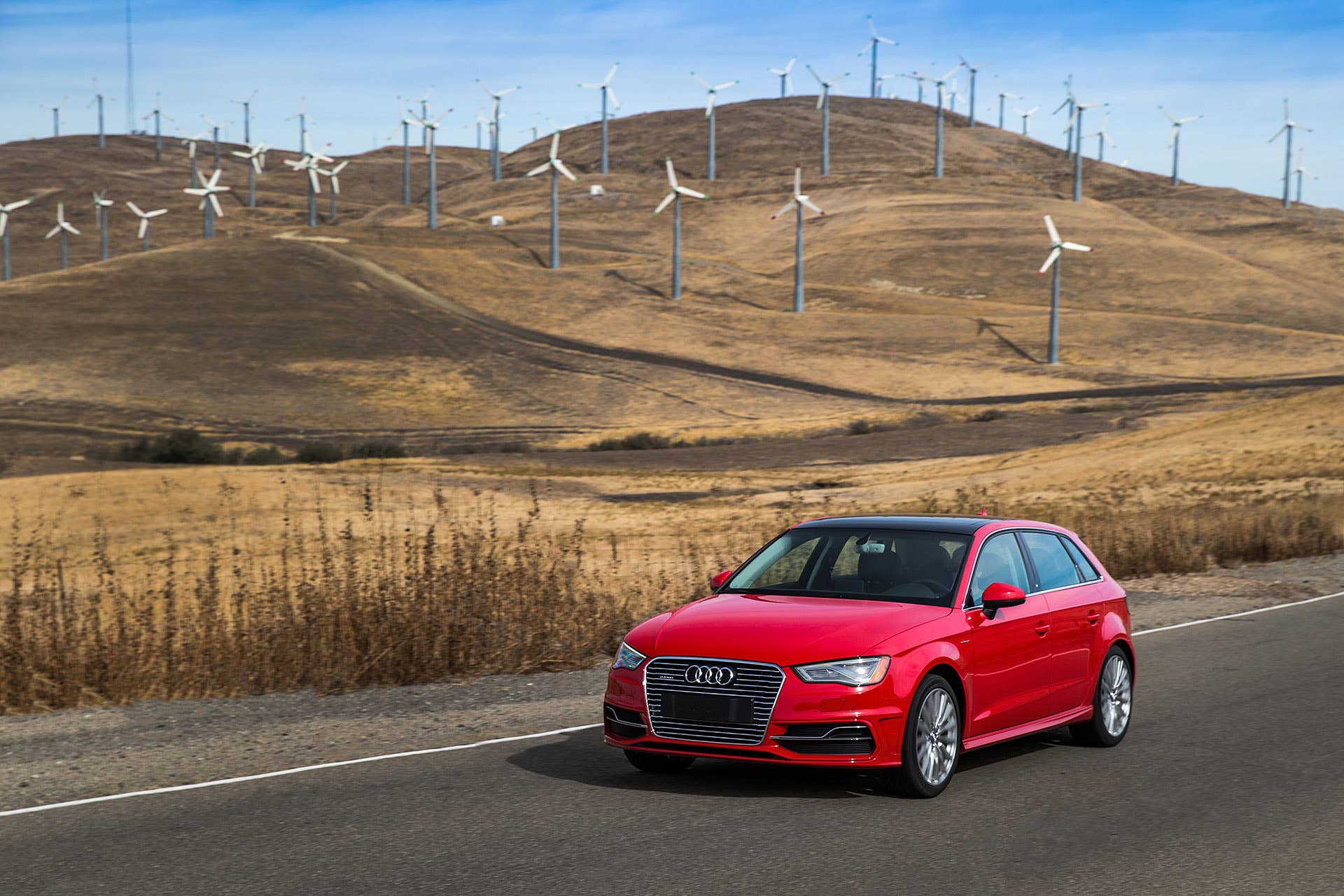 2016 Audi A3 Sportback E-Tron front 3/4 view
