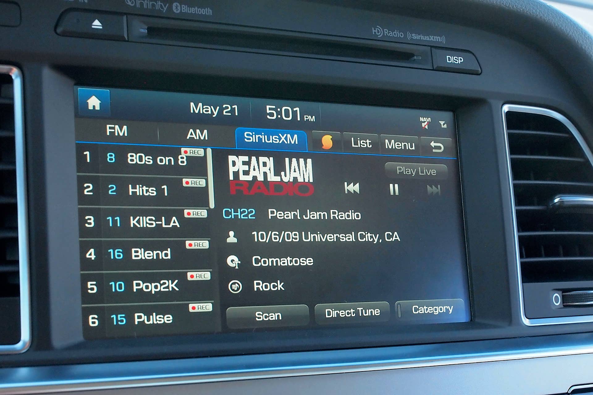 2016 Hyundai Sonata Plug-In Hybrid infotainment system