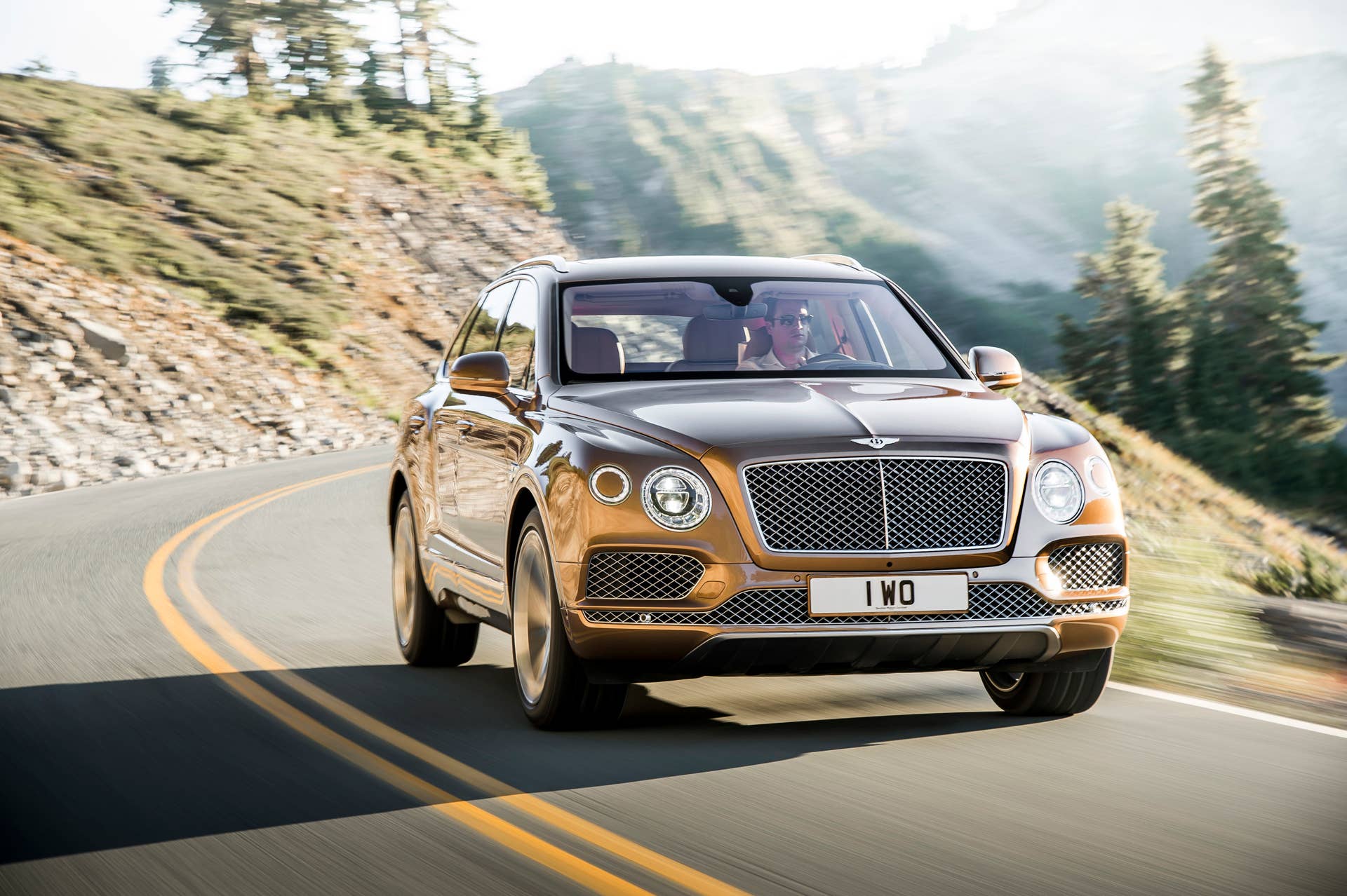 Bentley Bentayga front 3/4