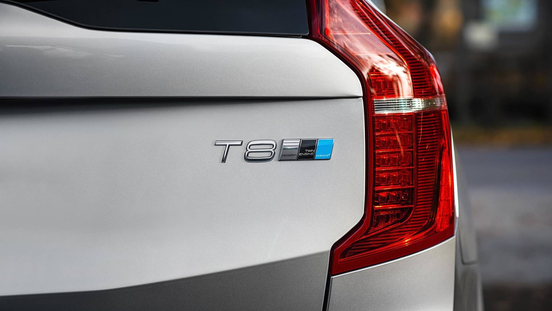 Volvo XC90 T8 Twin Engine Polestar Performance Optimization badge