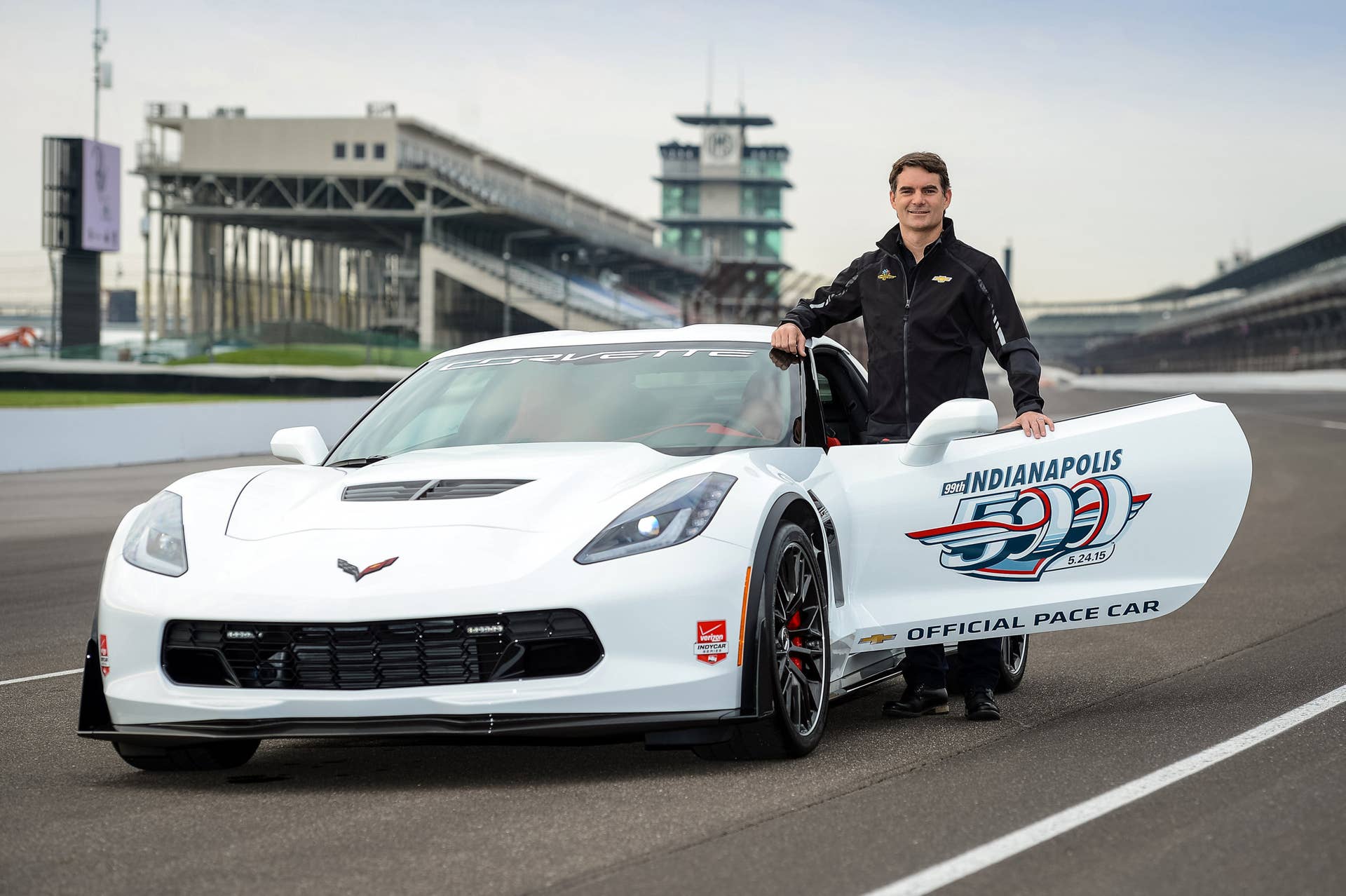 Jeff Gordon Chevy Corvette Z06 pace car