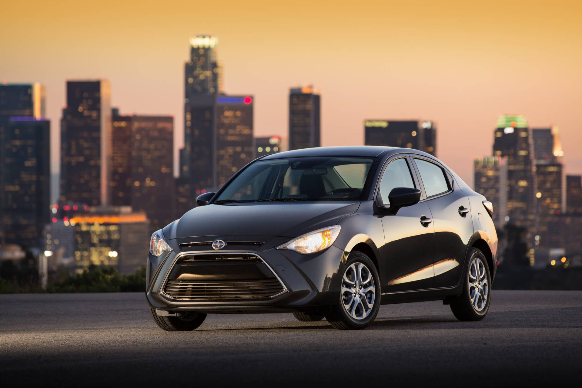 scion ia 2016 los angeles skyline