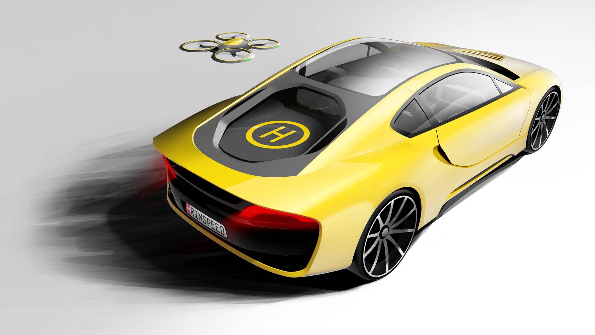 Rinspeed Etos exterior sketch