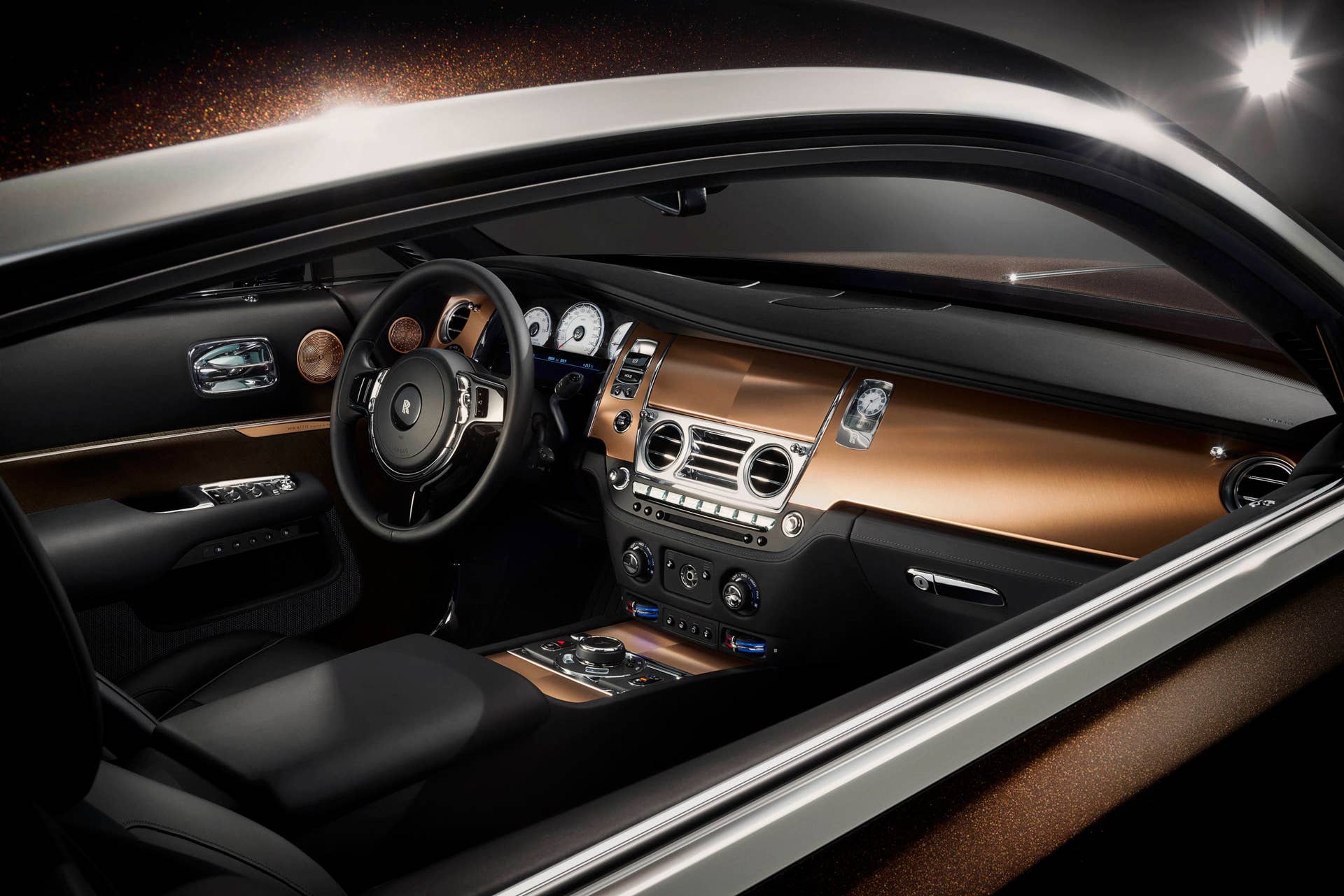 Rolls-Royce Wraith Inspired by Music interior