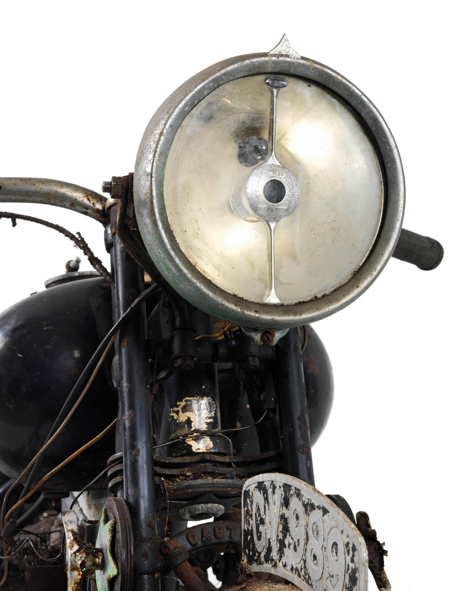 brough superior 750cc bs4 headlight