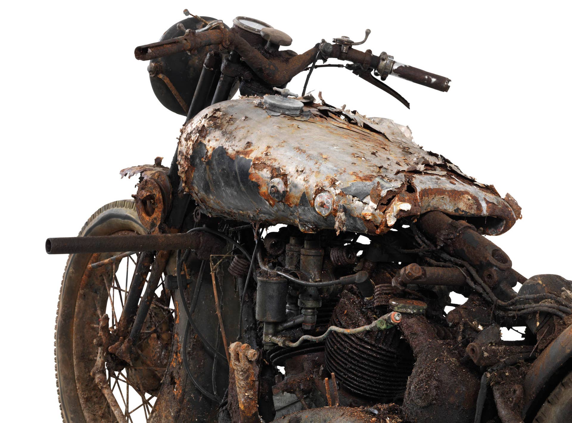 1938 brough superior 982cc SS100 detail