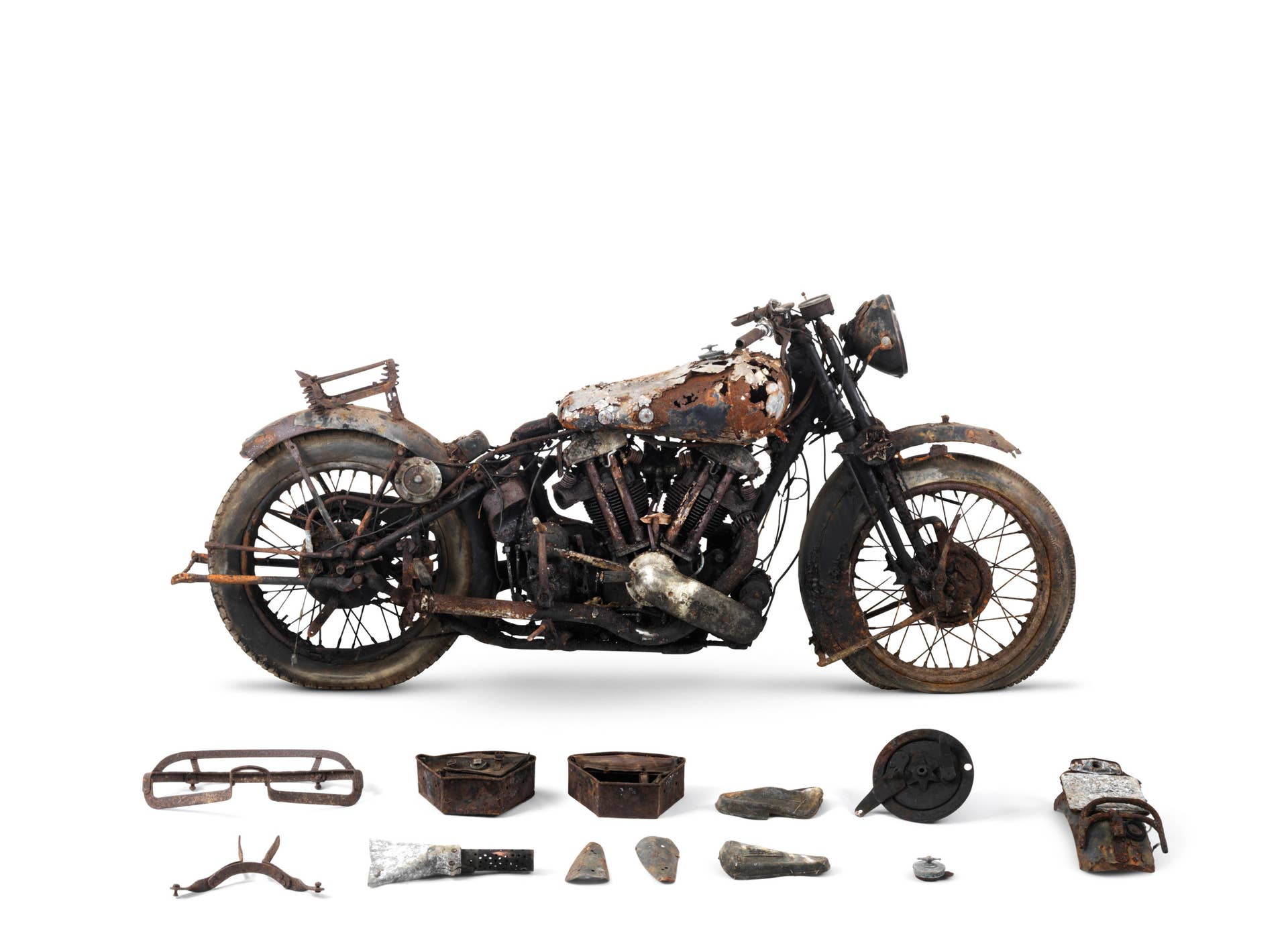 1938 Brough Superior 982cc SS100 parts