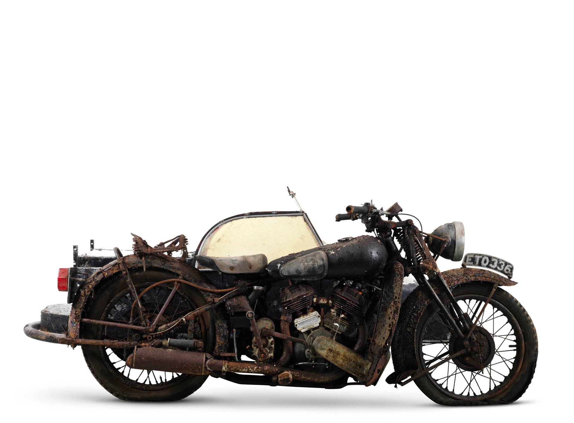 1938 brough superior 982cc ss80 with sidecar