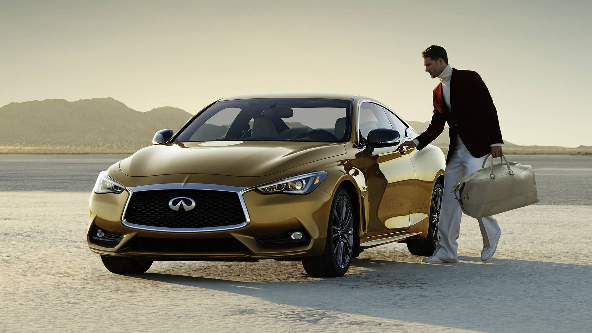2017 Infiniti Q60 Neiman Marcus Limited Edition front 3/4