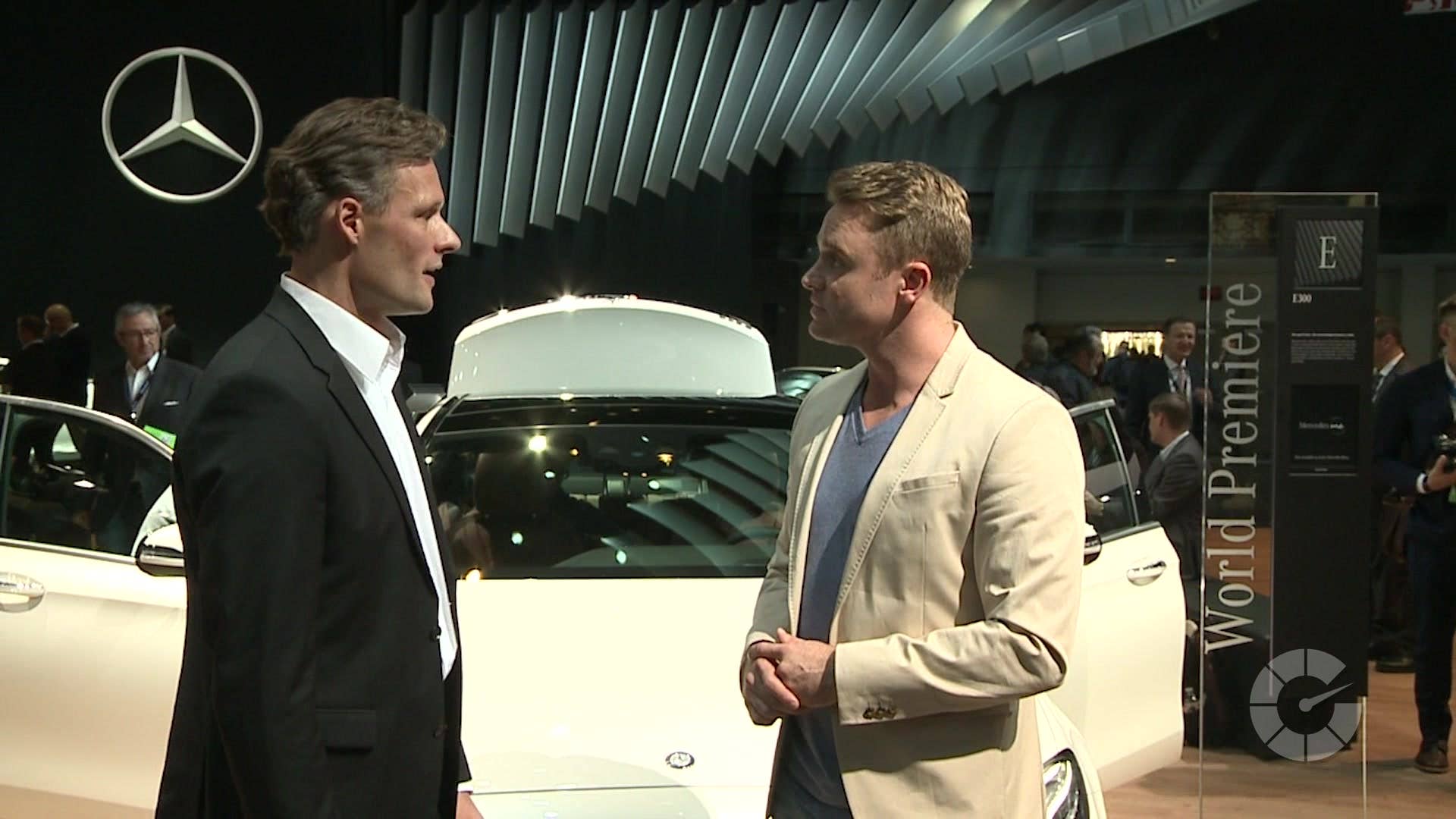 Interview W/ Mercedes E-Class Product Marketing Martin Hülder | 2016 NAIAS